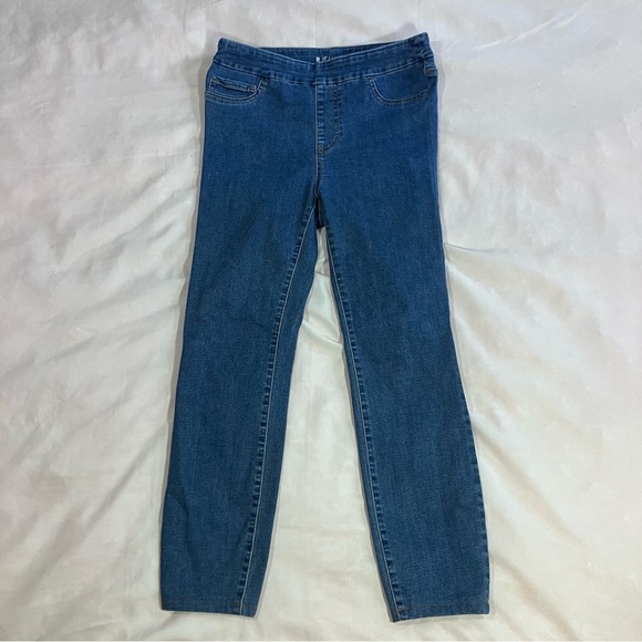 💛2FOR$12 Reitmans High-Rise Stretch Denim Jeggings - Picture 2 of 6